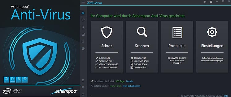 Malware ade: Ashampoo Anti-Virus im Test