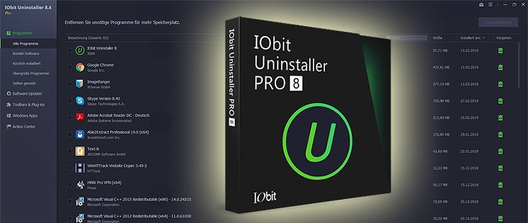 IObit Uninstaller: Praktisches Deinstallations-Tool mit zu viel Werbung