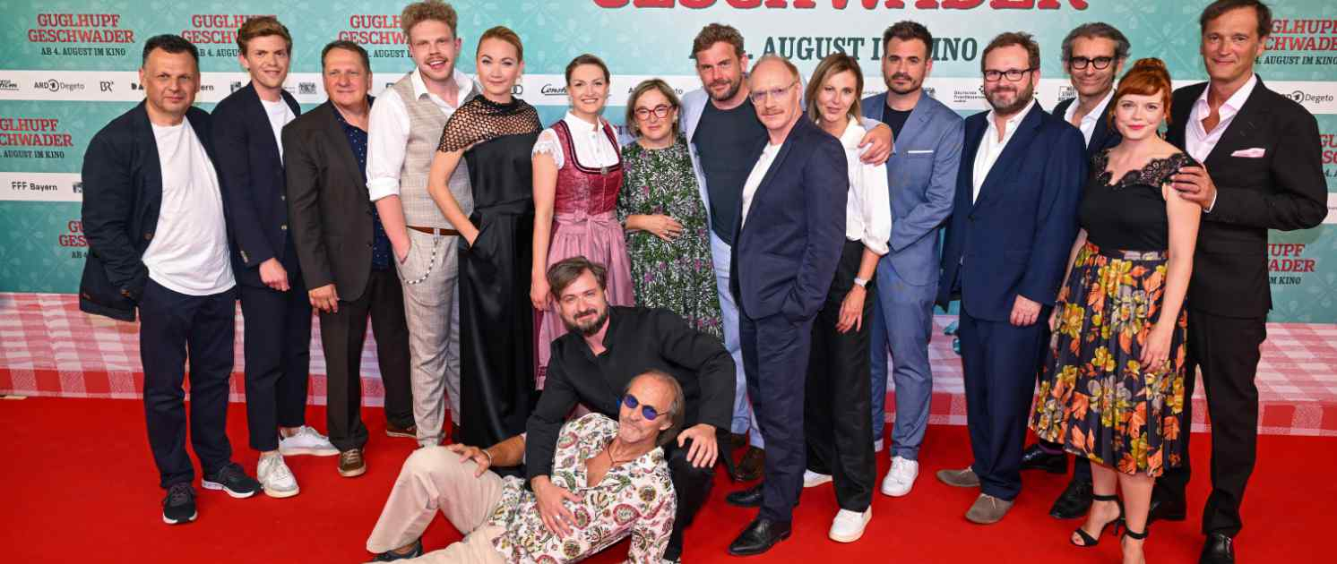 Kurz vor dem Kinostart: „Guglhupfgeschwader“ feiert Premiere in München