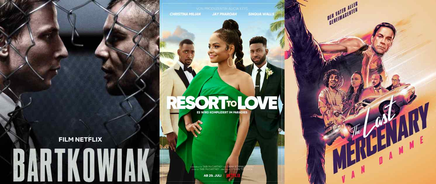 Netflix-Filmtipps zum Wochenende: ''Resort To Love'', ''Bartkowiak'' und ''The Last Mercenary''