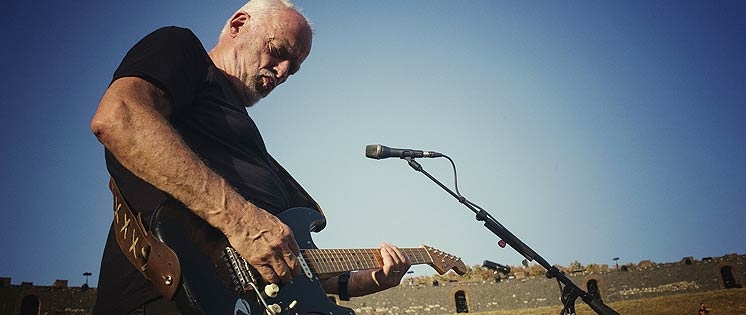 Pink-Floyd-Legende David Gilmour vor atemberaubender Kulisse