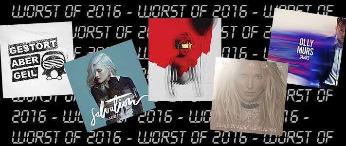 Flop 5: Die schlechtesten Pop-Alben 2016