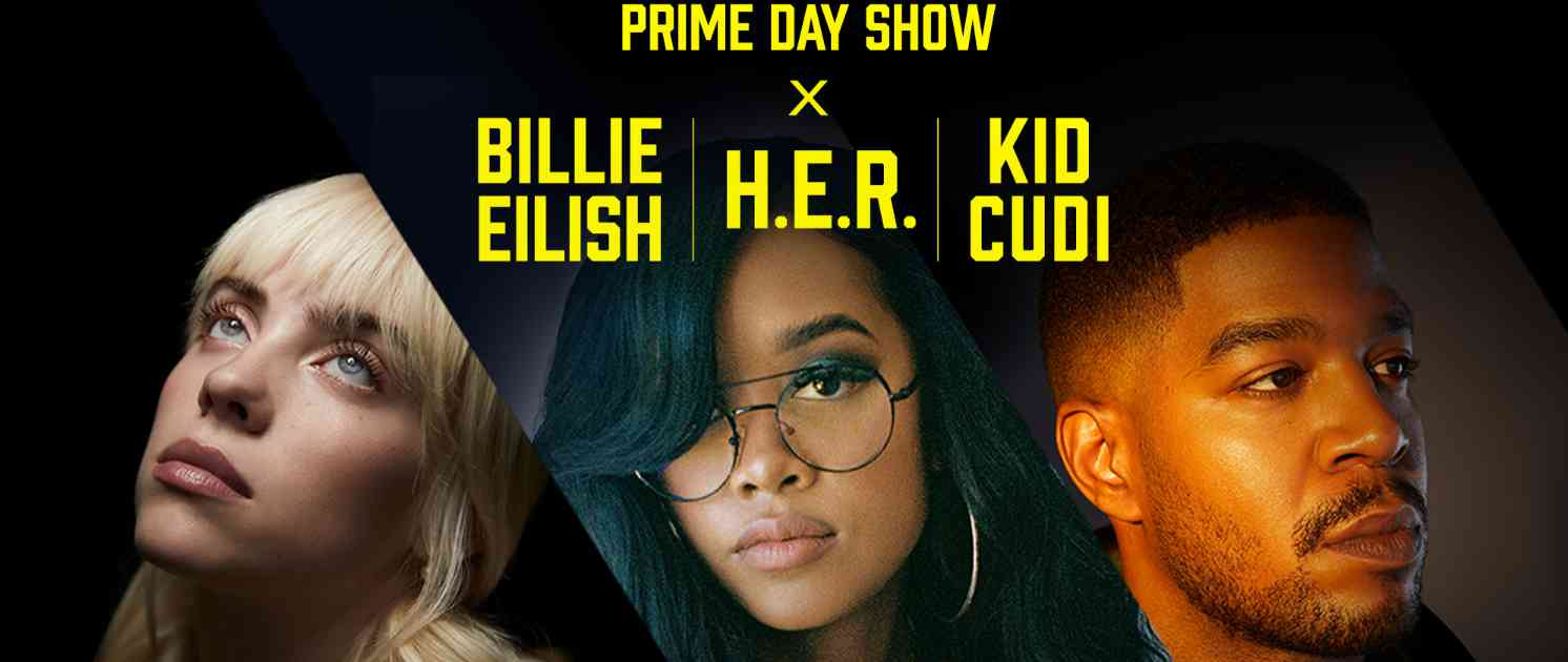 Ab 17. Juni: Amazon-Specials mit Billie Eilish, H.E.R. und Kid Cudi