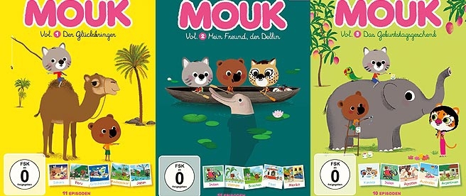 Mouk: DVDs zur Kinderserie zu gewinnen