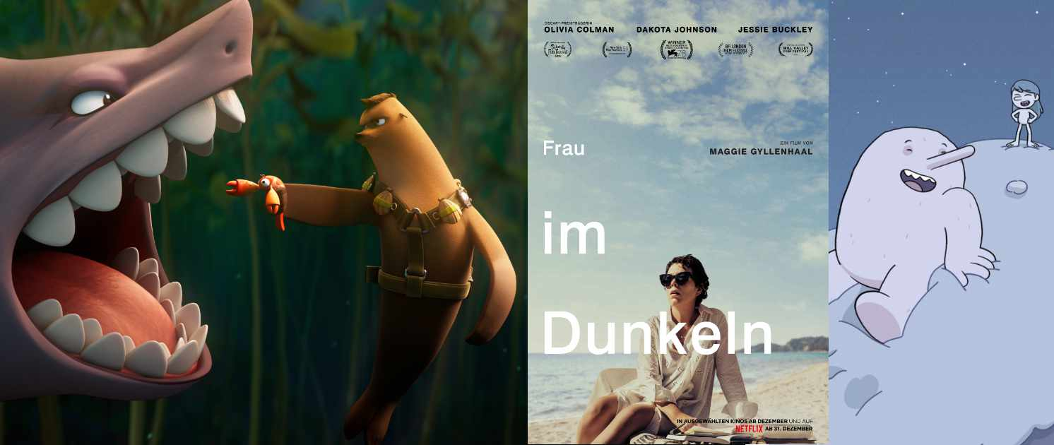 Netflix-Filmtipps für Silvester: ''Frau im Dunkeln'', ''Das Seehund-Team'' und ''Hilda und der Bergkönig''