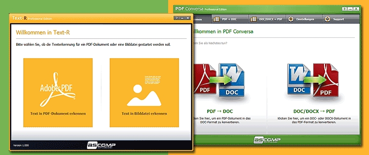 PC-Tools im Test: PDF Conversa + Text-R