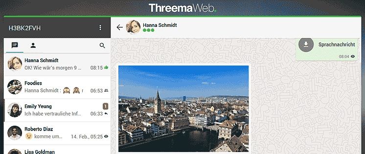 Threema: Jetzt auch über den PC chatten