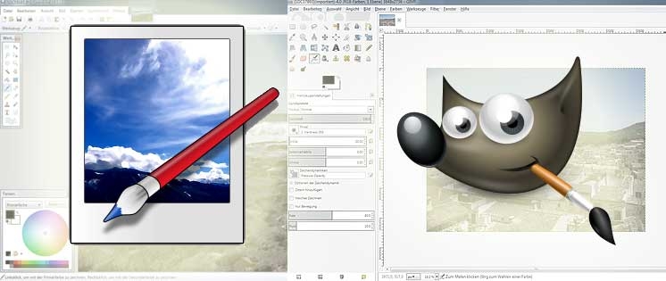 Paint.NET und GIMP: Photoshop-Alternativen zum Nulltarif