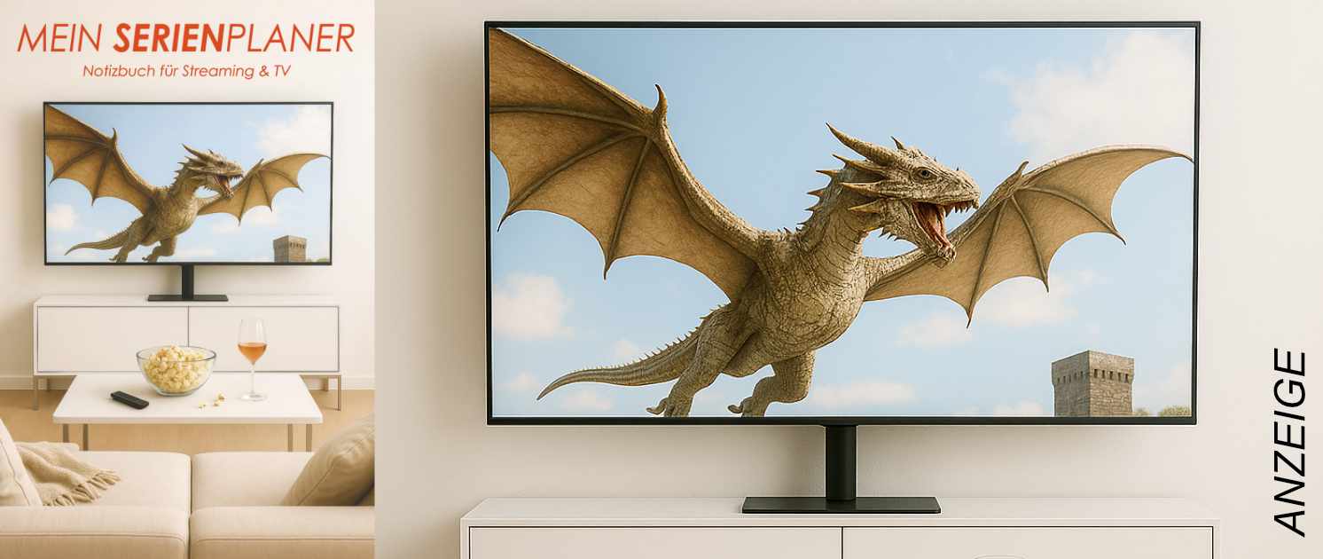 Mein Serienplaner – Notizbuch für Streaming &amp; TV