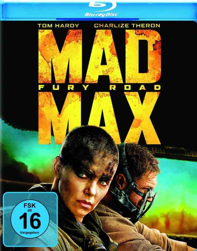 Mad Max Fury Road Blu-ray