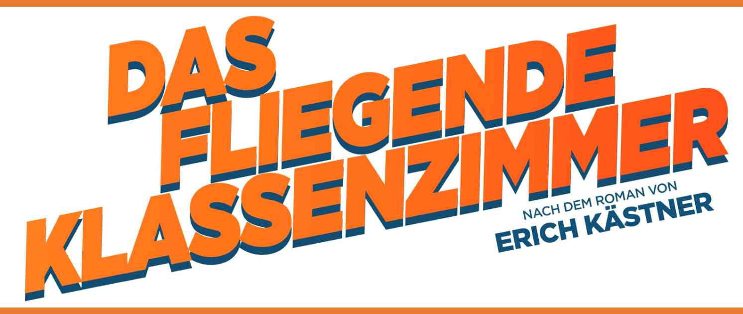 Das fliegende Klassenzimmer Schriftzug