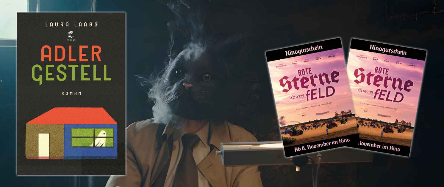 Rote Sterne überm Feld Gewinne