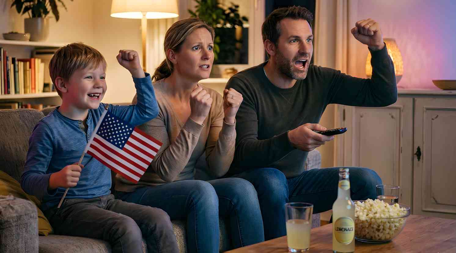 WM-Party zu Hause