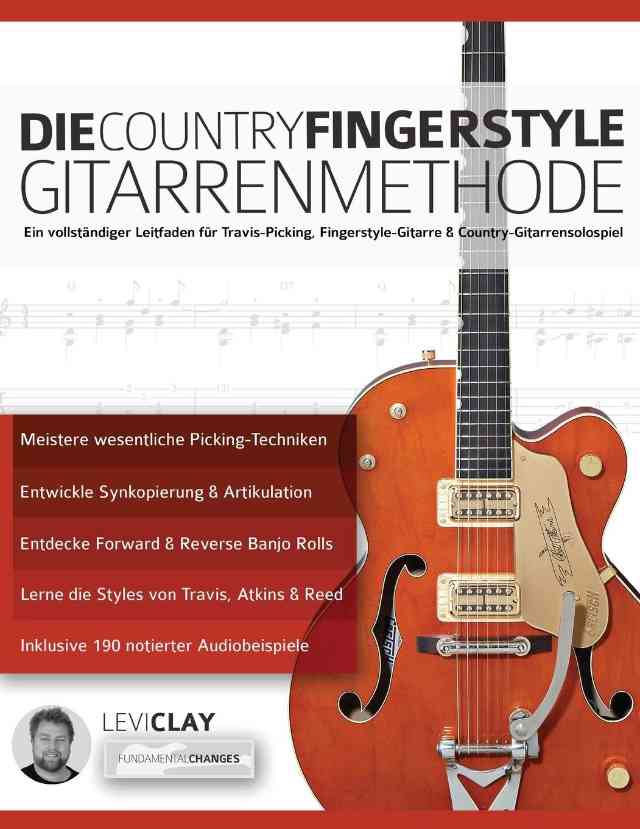 Die Country Fingerstyle Gitarrenmethode Buchcover