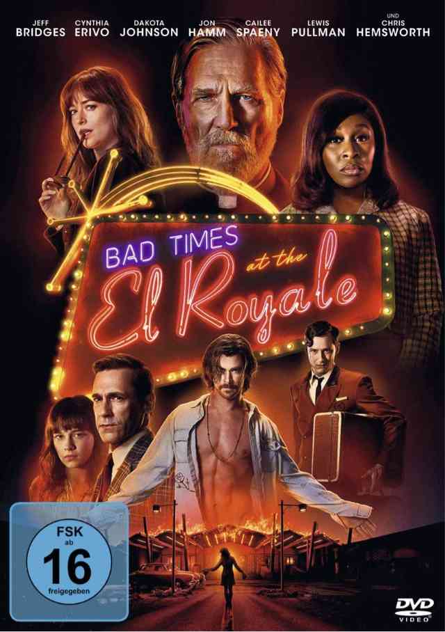 Bad Times At The El Royale DVD