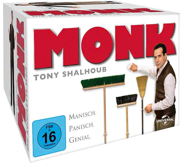 Monk Gesamtbox DVD
