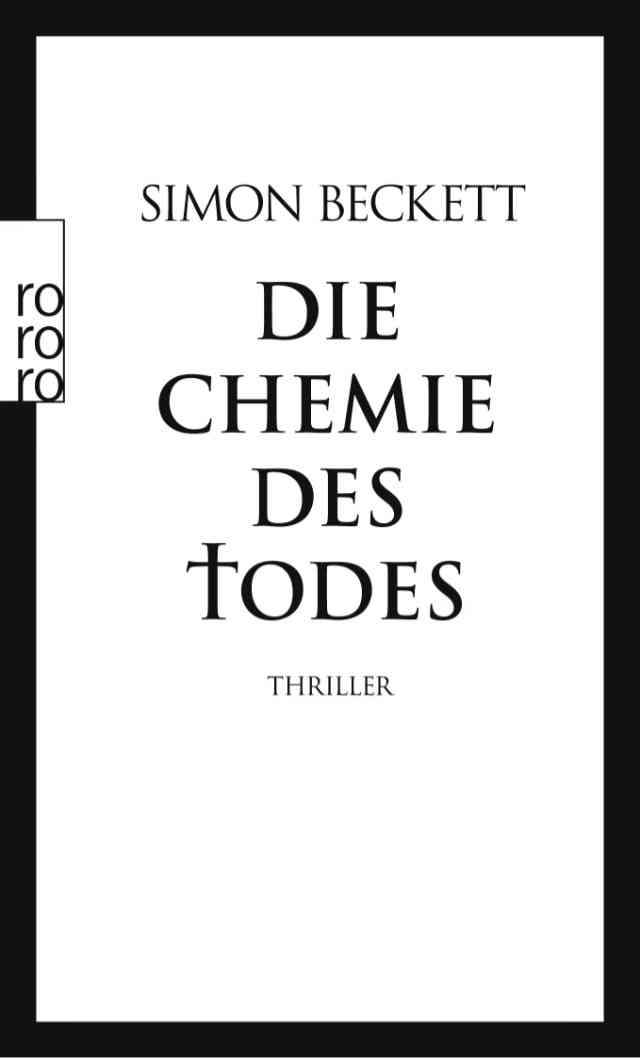 Die Chemie des Todes Buchcover