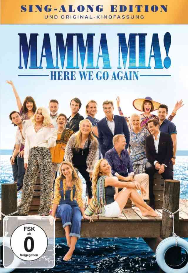 Mamma Mia 2 DVD Cover